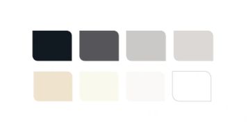 Storeboard color pallet