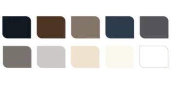 Storeboard color pallet
